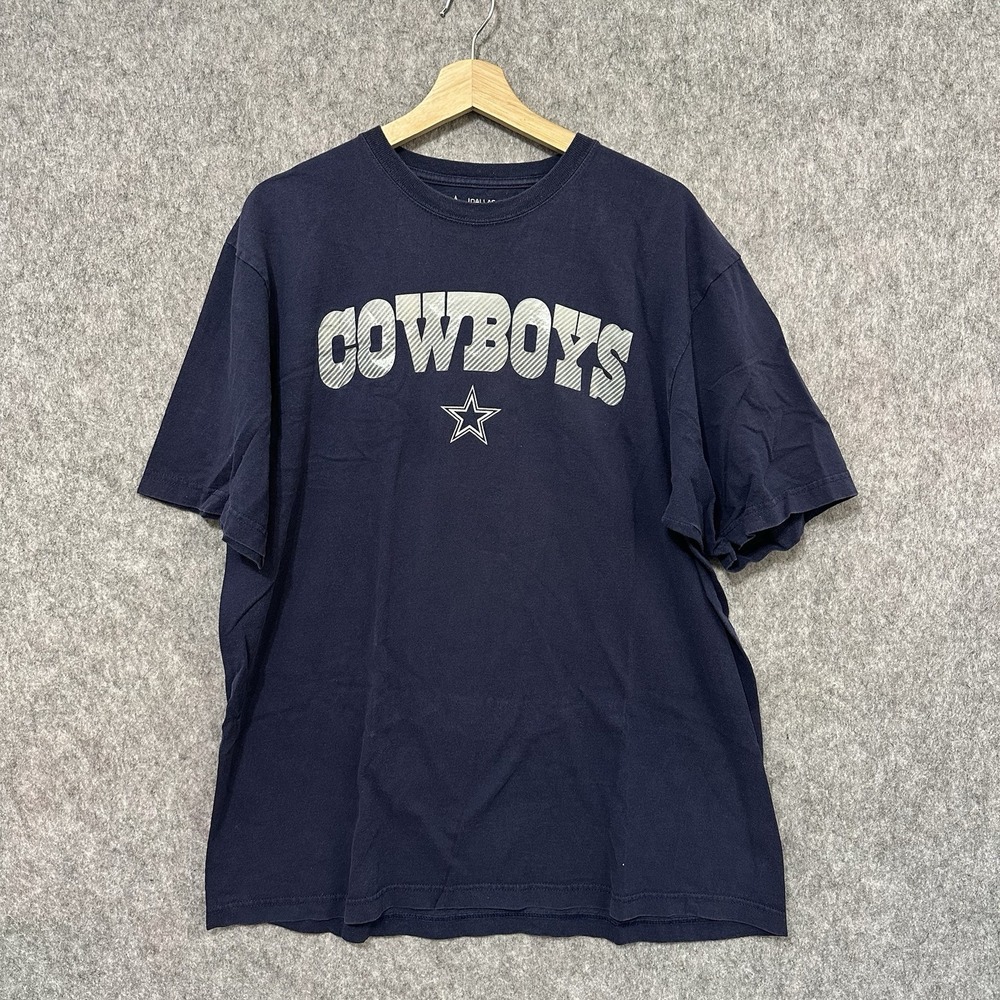 Dallas Cowboys Tee Sz XL Navy NFL Football Graphic Shirt